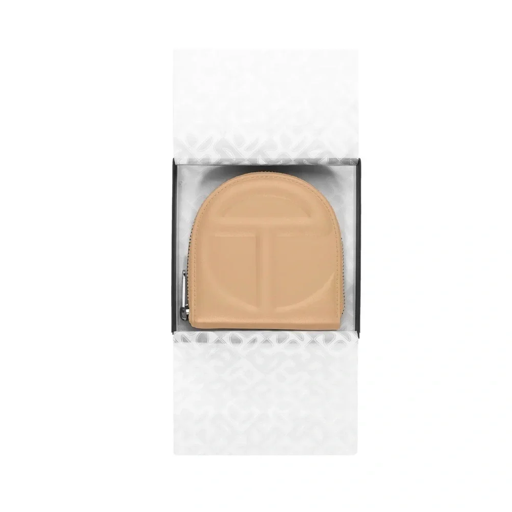 Cream Telfar wallet